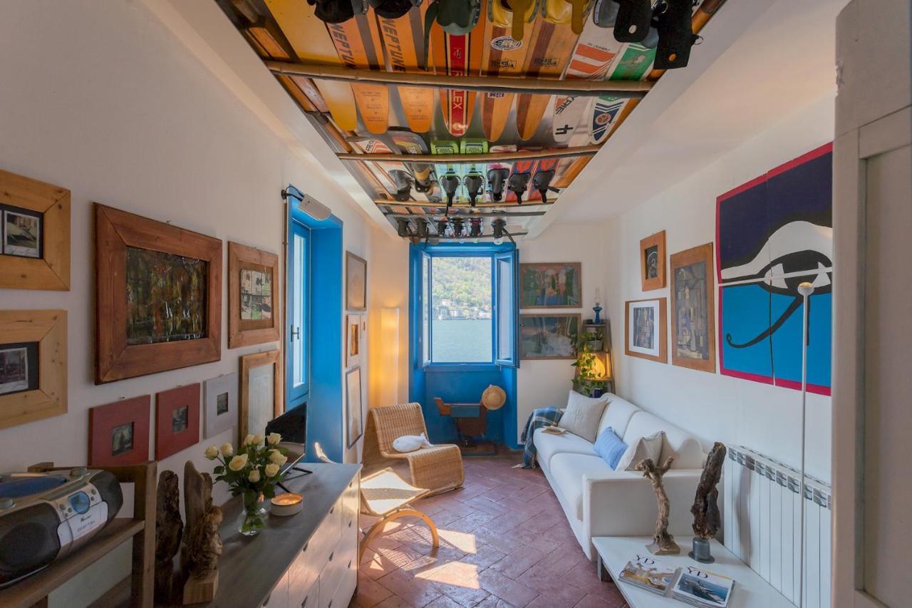 Deriva Apartment On Careno'S Beach By Rent All Como Nesso Eksteriør billede