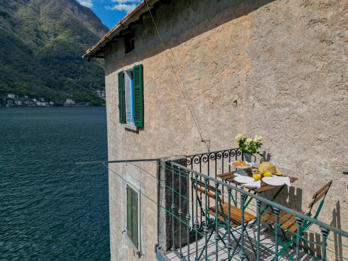 Deriva Apartment On Careno'S Beach By Rent All Como Nesso Eksteriør billede